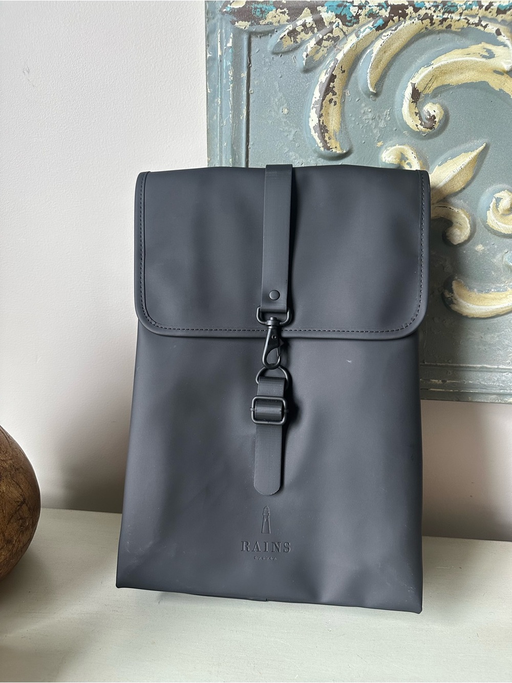 Rains backpack black